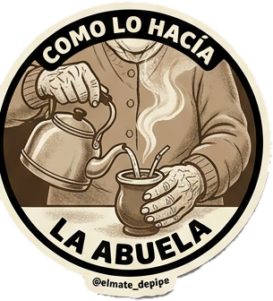 Sticker Como lo hacía la abuela